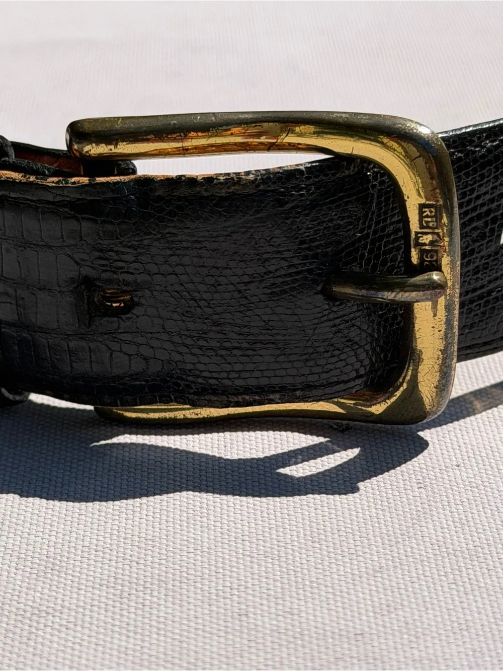 Vintage Ralph Lauren Genuine Lizard Belt Men’s/Unisex Size 36